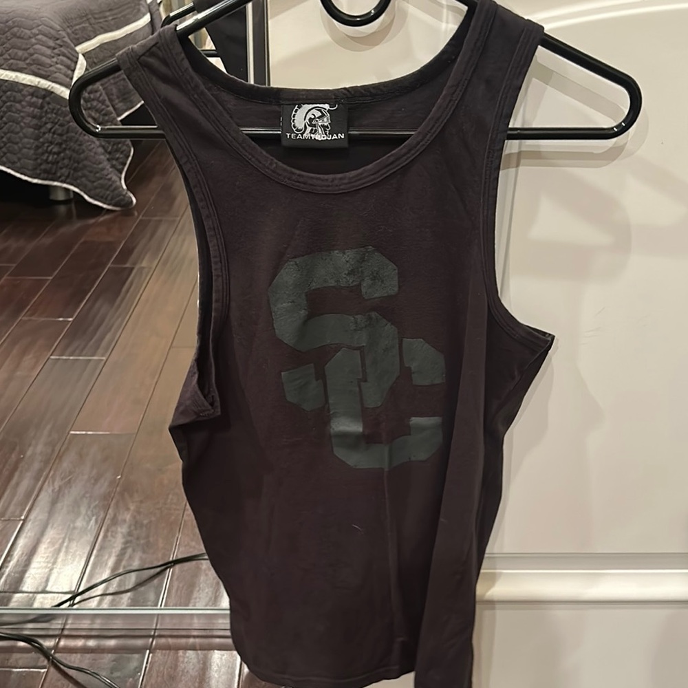 USC Men’s Black Tank (S)